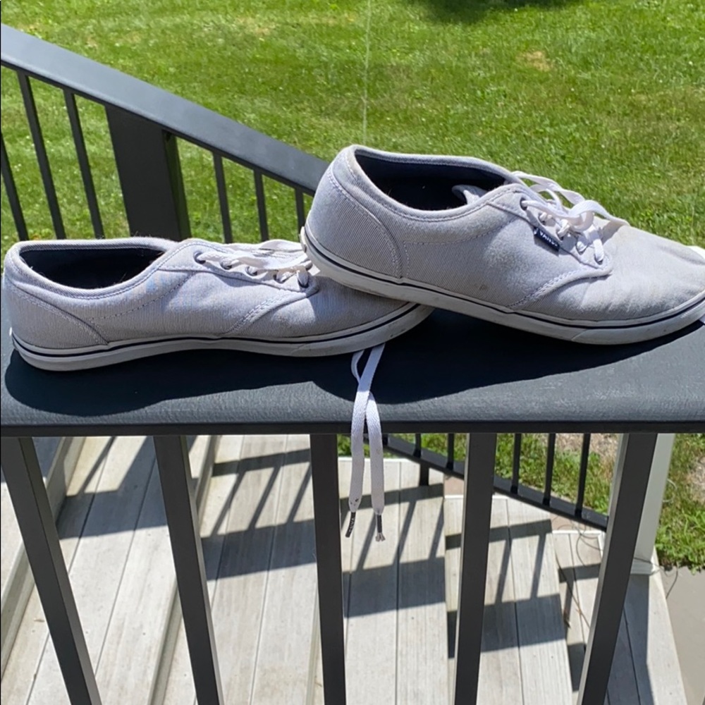 Gray stripe Vans!